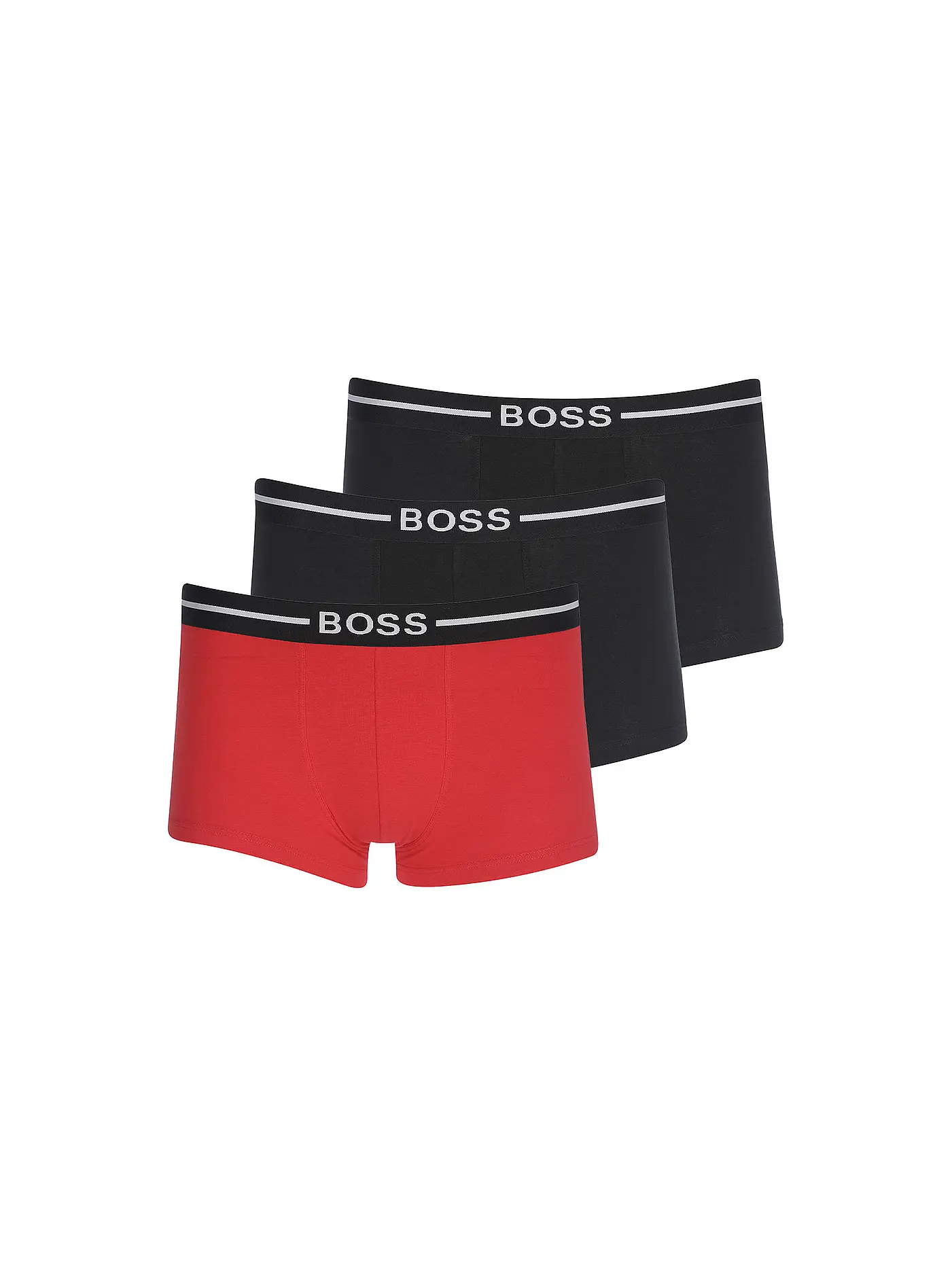 BOSS | Pants 3er Pkg. schwarz rot | 